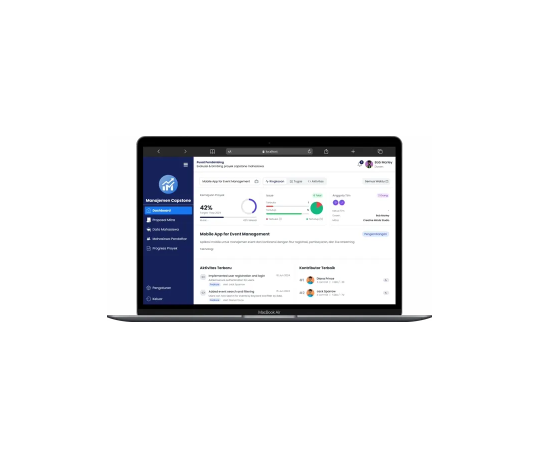 Capstone Project Management Platform