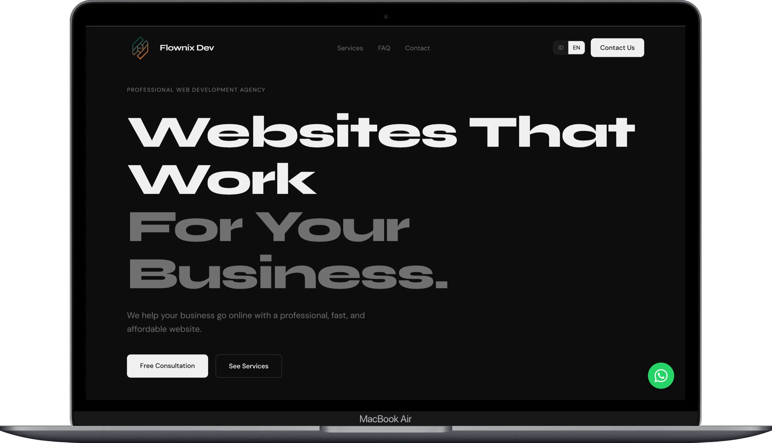 Flownix Landing Page - image 1