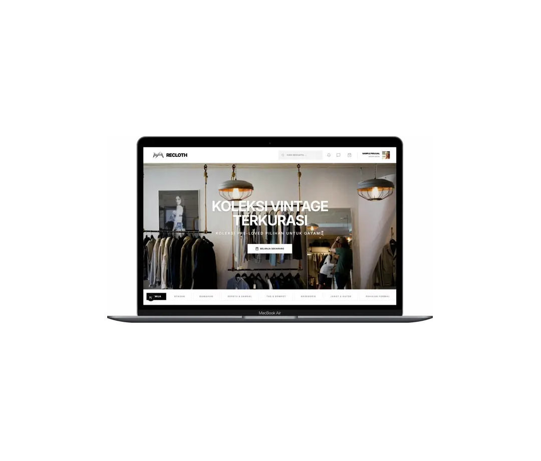 project Recloth — C2C Marketplace & Swap Platform
