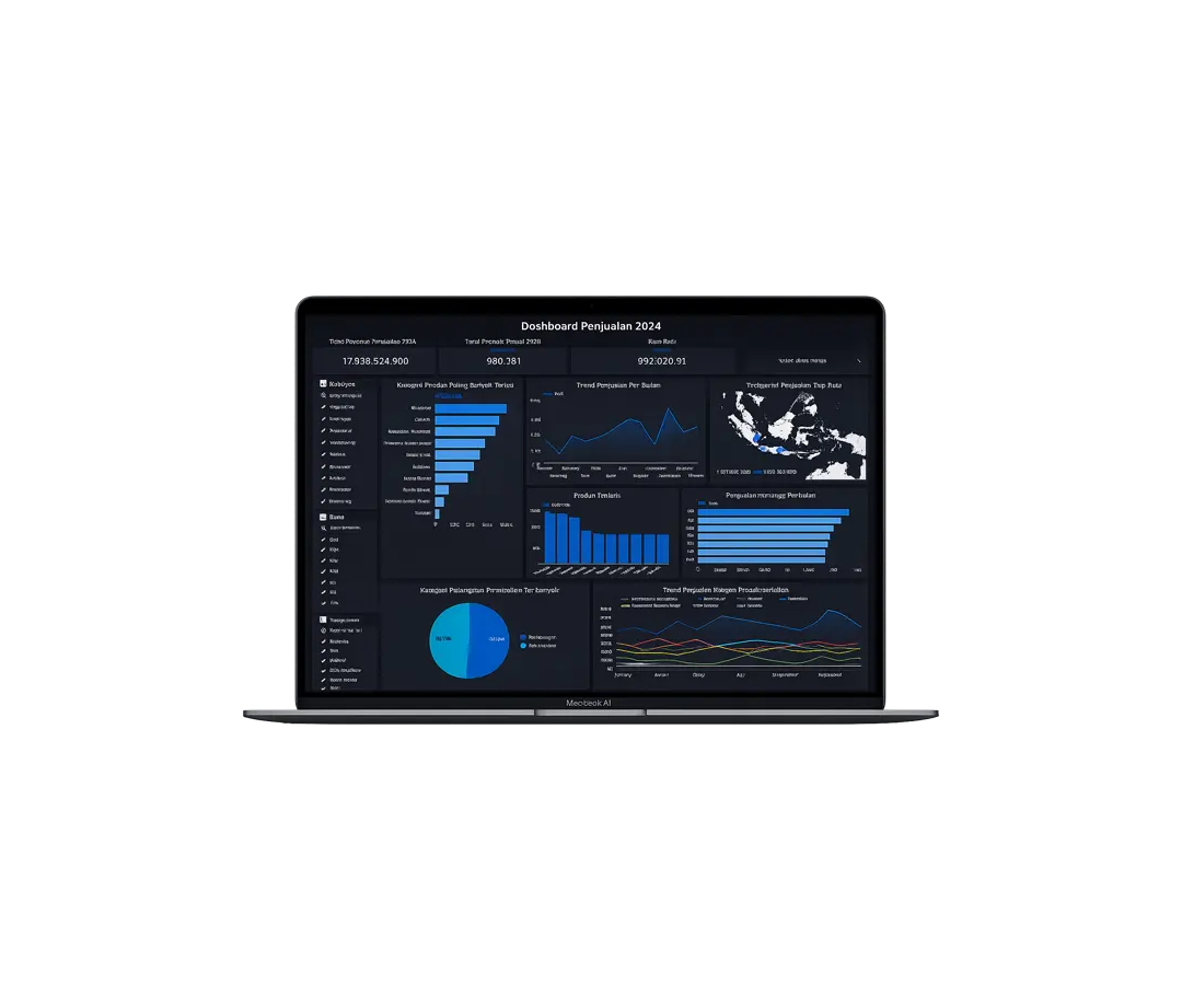 project Data Analyst Dashboard Sales 2024 — Google Looker Studio