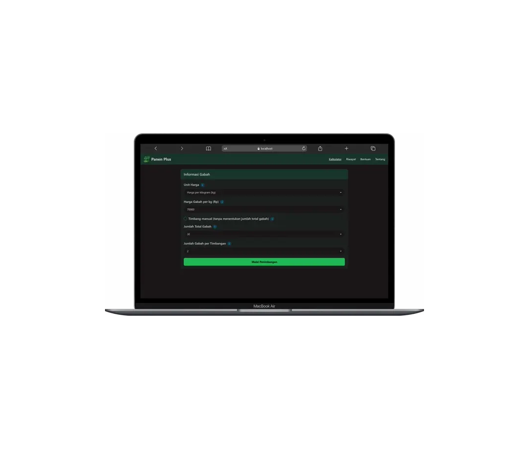 project PanenPlus Mobile & Web